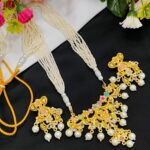 Necklace with ear ring