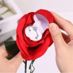 Rose Color Ring Box